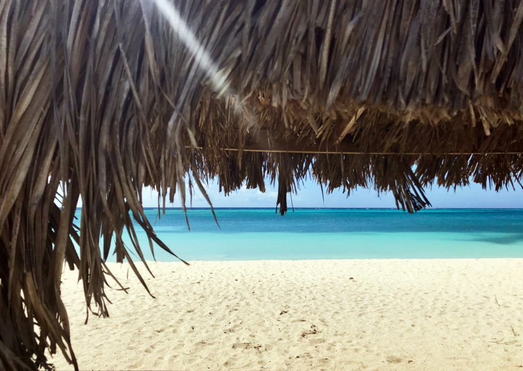 Calm blue water at Rodger's Beach, San Nicolas, Aruba